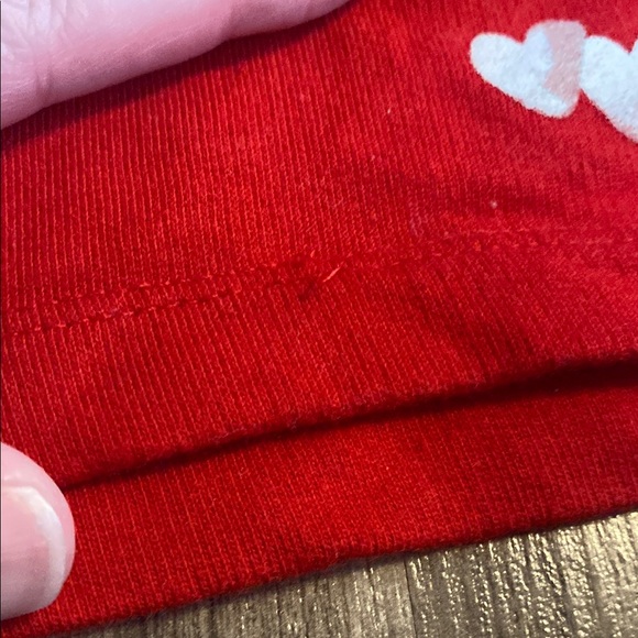 Red Dress with Heart Pattern - Picture 7 of 7